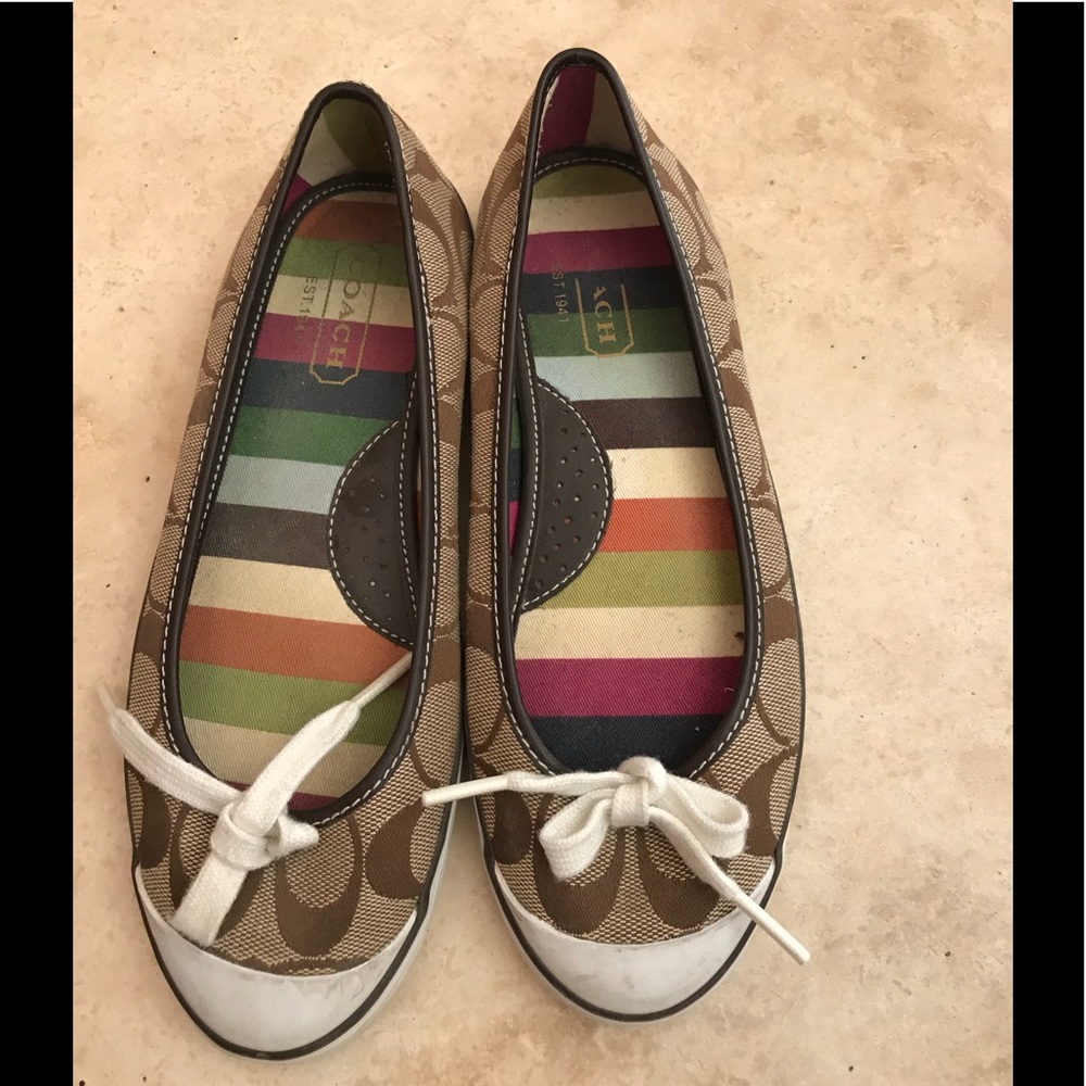 COACH ballerina type sneakers